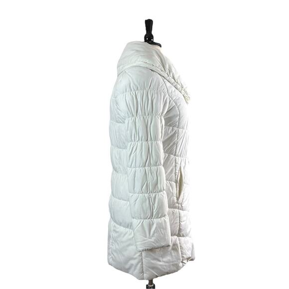 A. Byer Women’s Puffer Long Winter Coat Collar Bright White Women’s Size XL - Picture 3 of 15